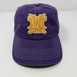 Washington Huskies Hat Cap Strap Back Mens Purple Yellow College Football